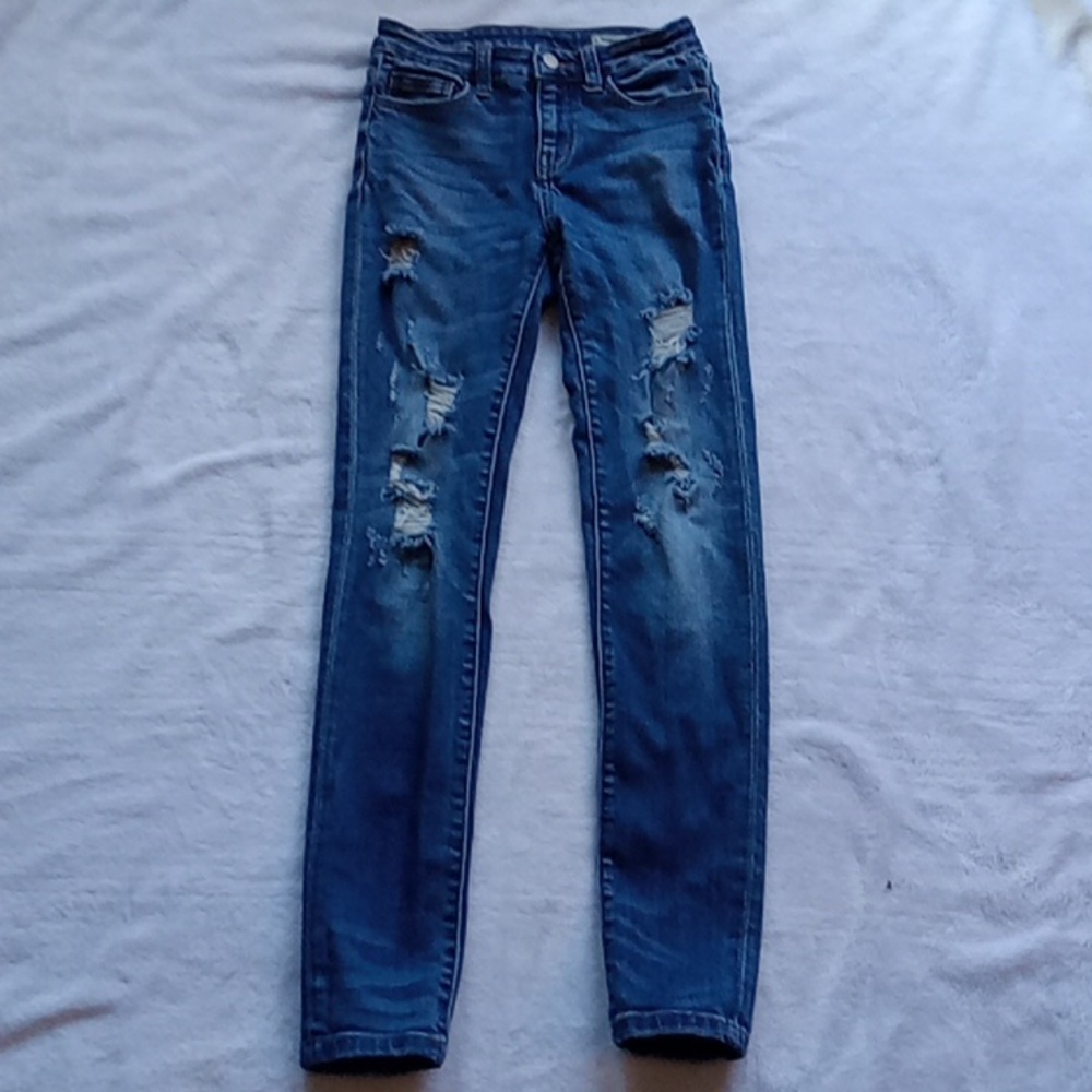Bridge By Gly Mid Rise Skinny Sz 25